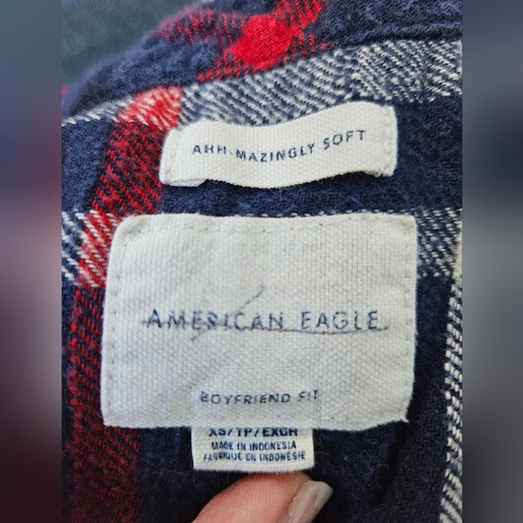 Plaid oversized shirt - Picture 2 of 4